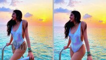 Janhvi Kapoor Latest Bold Photos During Vacation in Maldives