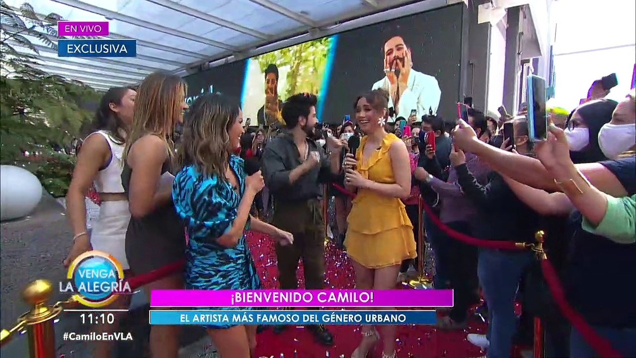 Recibimos a Camilo, quien nos habló sobre su papel como coach en La Voz Kids. | Venga La Alegría