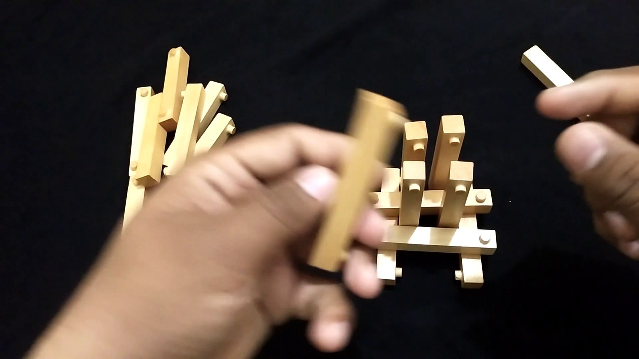 Wood puzzle solution solve