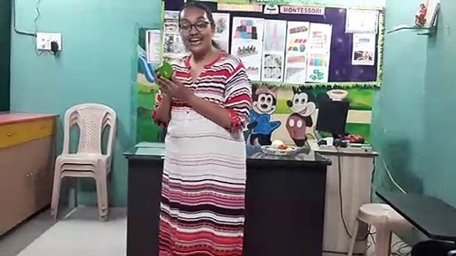 #Demo Class For Nursery Teaching #Innovative Way To Teach Vegetables To Toddlers And Encourage.