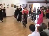 Cours de danse  Flamenco   juin 2007
