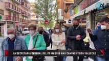 Ana Camins visita Vallecas