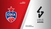 CSKA Moscow - LDLC ASVEL Villeurbanne Highlights | EuroLeague, RS Round 34