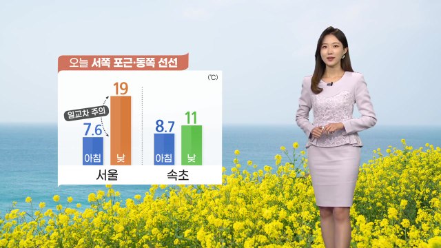 [날씨] 포근한 날씨 이어져...건조한 대기 유의 / YTN
