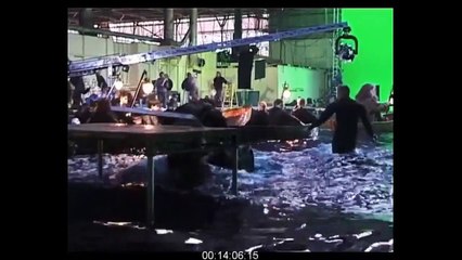 Behind the scenes HP 1 : Hogwarts Boats