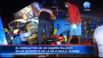 Un hombre murió en accidente de tránsito en Guayas