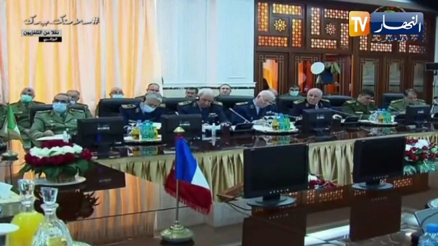 الفريق السعيد شنقريحة يستقبل رئيس أركان الجيوش الفرنسية