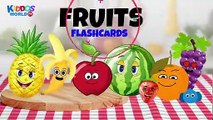 Fruits And Vegetables For Kids - Learn Fruits And Vegetables - Flashcards For Toddlers