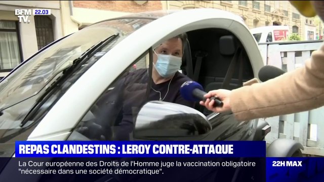 Repas clandestins: le chef cuisinier Christophe Leroy contre-attaque