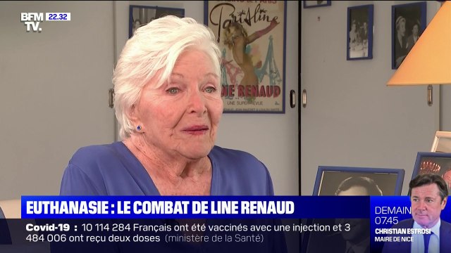 Line Renaud sur l’euthanasie: On choisit sa façon de vivre, on doit choisir sa façon de mourir