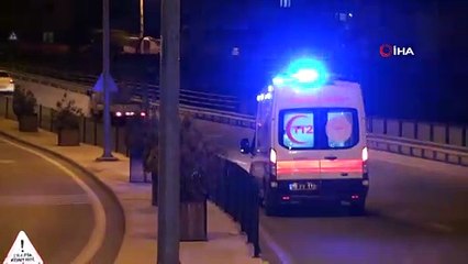 Karaman’da çarpışan otomobiller kaldırıma savruldu: 1 yaralı