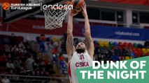 Endesa Dunk of the Night: Nikita Kurbanov, CSKA Moscow