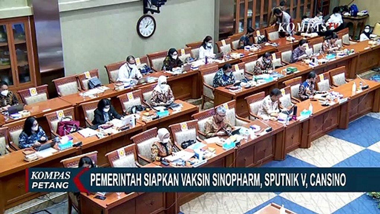 Pemerintah Siapkan Vaksin Sputnik V, Sinopharm, dan Cansino
