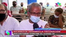 Nicaragua desarrolla vacunación voluntaria contra la Covid-19 en el Hospital Alemán Nicaragüense