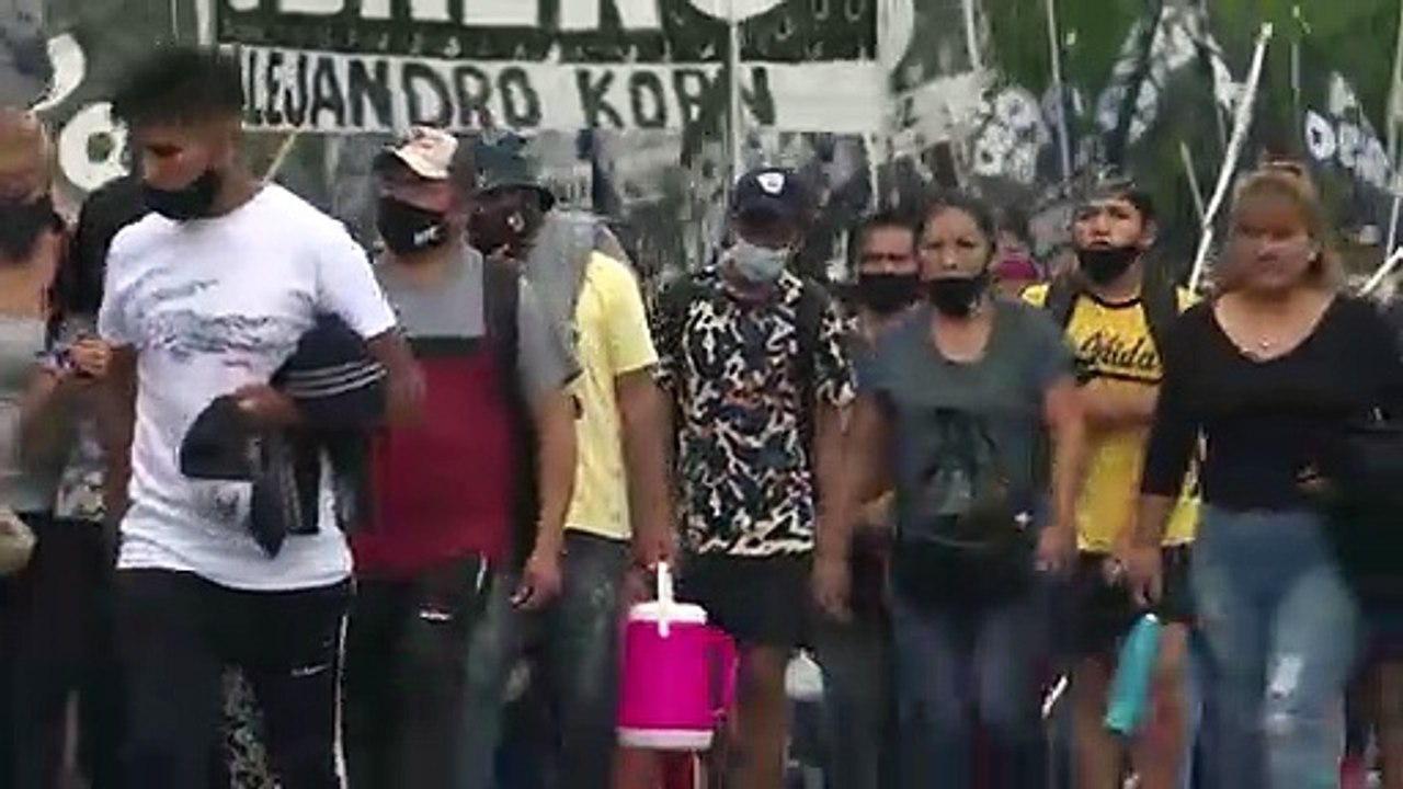 Protesto na Argentina