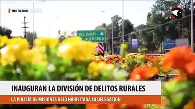 Inauguran la división de delitos rurales