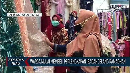 Warga Mulai Membeli Perlengkapan Ibadah Jelang Ramadhan