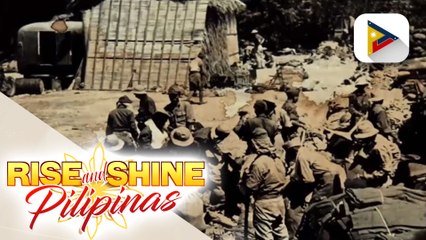 Pagpupugay sa mga sundalong Pilipino at Amerikano na lumaban sa hukbo ng mga Hapon