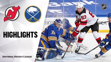 Devils @ Sabres 4/8/21 | NHL Highlights