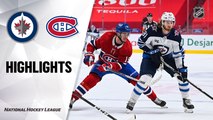 Jets @ Canadiens 4/8/21 | NHL Highlights