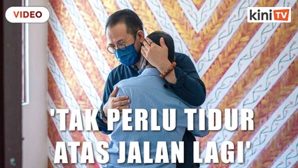 'Uncle Kanda' tak perlu tidur atas jalan lagi -  Steven Sim