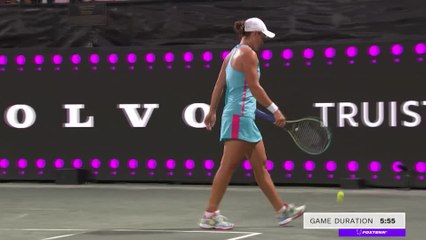 Download Video: Barty sees off Rogers challenge in Charleston