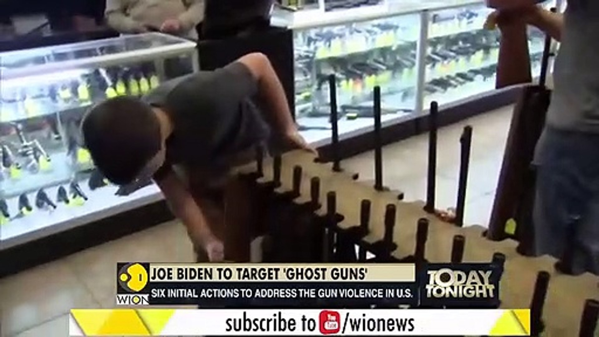 Joe Biden calls for ban on assault weapons _ US gun laws _ Ghost guns _ Latest English News