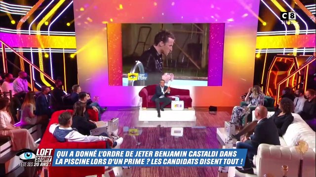 Benjamin Castaldi évoque son ex-femme Flavie Flament dans Loft Story fête ses 20 ans - C8
