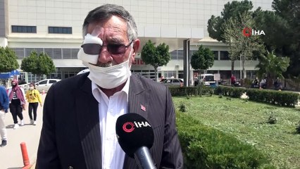 50 kuruşluk tuvalet parası için gözünden oldu