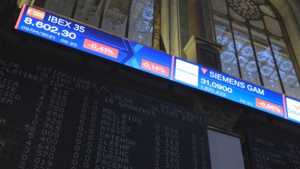 El Ibex 35 se decanta por las caídas y pierde los 8.600