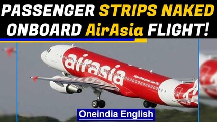 Télécharger la video: Drunk passenger misbehaves with the AirAsia flight crew, does the most unexpected | Oneindia News