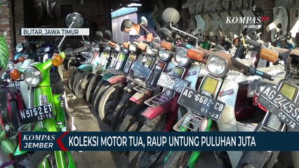 Koleksi Motor Tua Datangkan Cuan, Produksi 1960-an Terjual Puluhan Juta
