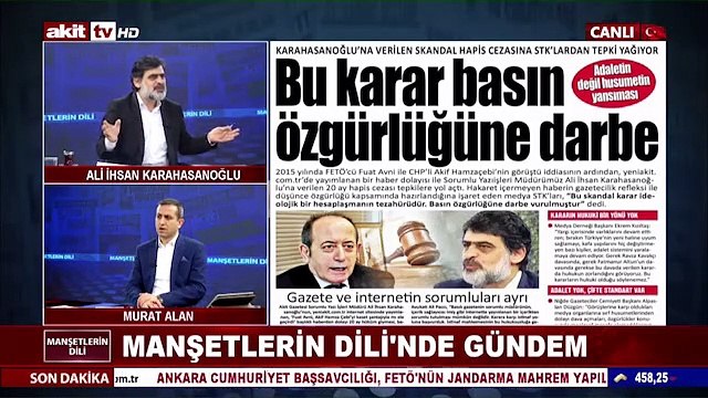 Bu karar basın özgürlüğüne darbe Karahasanoğlu’na verilen skandal hapis cezasına STK’lardan tepki yağıyor
