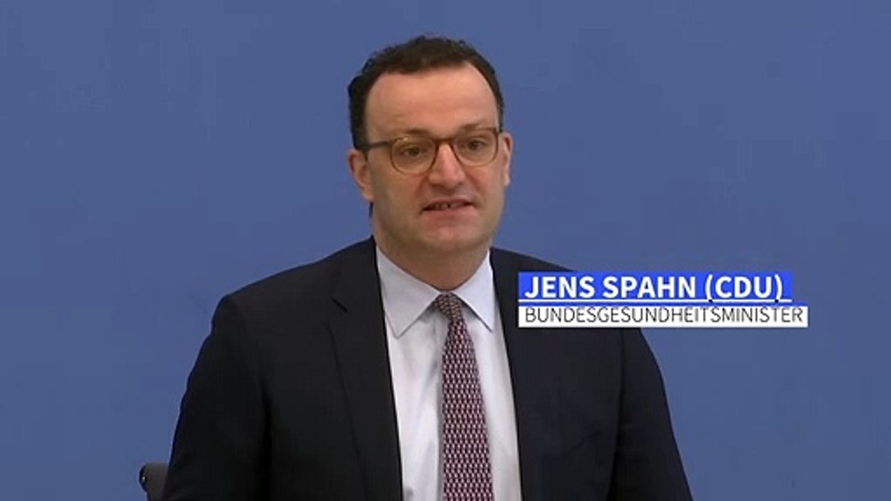 Spahn fordert harten Lockdown gegen dritte Corona-Welle