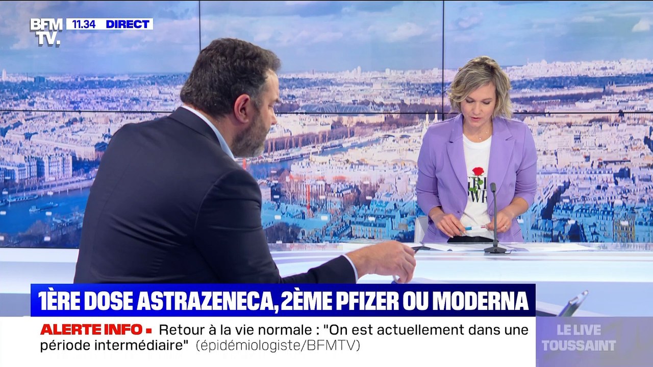 BFMTV répond à vos questions : Première dose AstraZeneca, deuxième Pfizer ou Moderna - 09/04