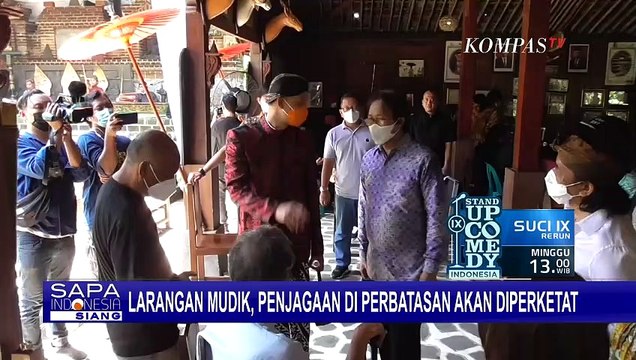 Penjagaan Pintu Masuk Jawa Tengah akan Diperketat Jelang Larangan Mudik Lebaran 2021