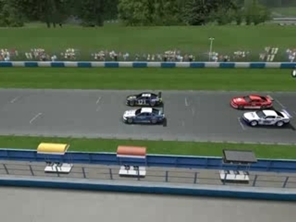 Mustang GTR 2 Donington depart 1/3