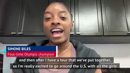 Télécharger la video: Biles hints Tokyo may not be last Olympics