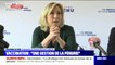 Marine Le Pen: "Je suis à nouveau candidate à la Présidentielle"