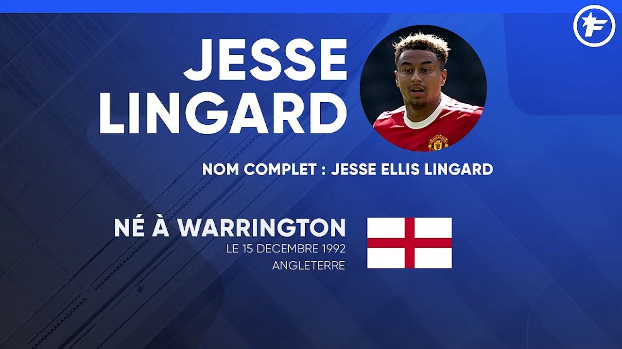 La fiche technique de Jesse Lingard