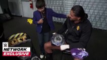 Santos Escobar shares an unforgettable moment with his son_ NXT TakeOver Exclusive, April 8, 2021