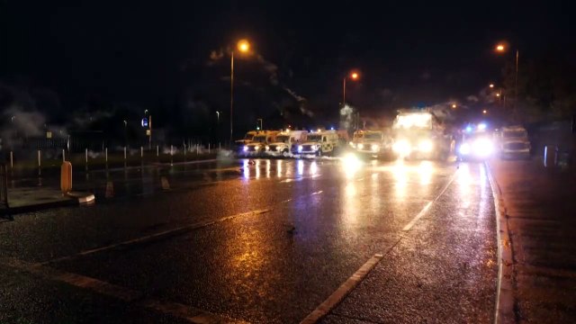 Belfast burns as Brexit stokes tensions in N.Ireland