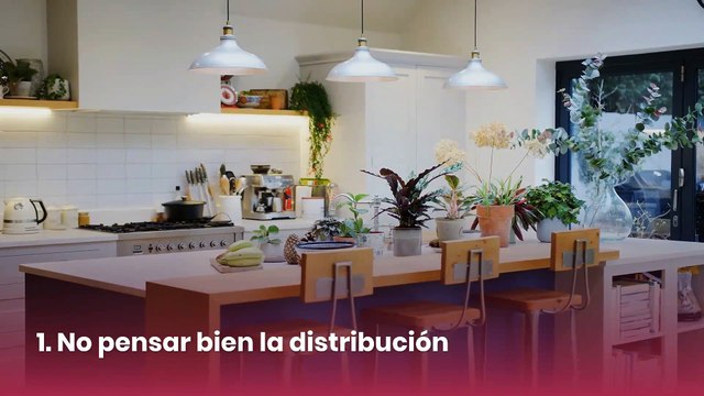 10 Errores más comunes que debes evitar cuando planifiques tu nueva cocina