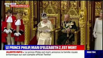 Le prince Philip est mort à l'âge de 99 ans (BFMTV)