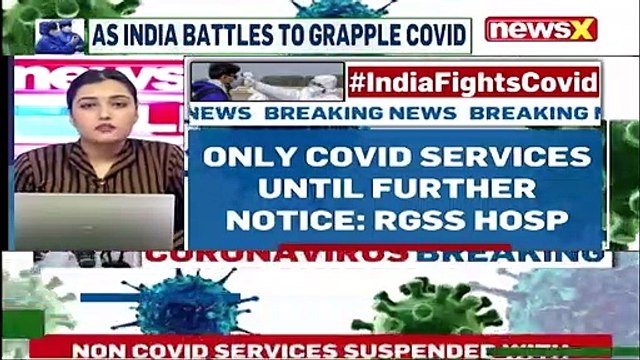 Non-Covid Services Suspended In Rajiv Gandhi Hosp Surge In Covid Cases NewsX
