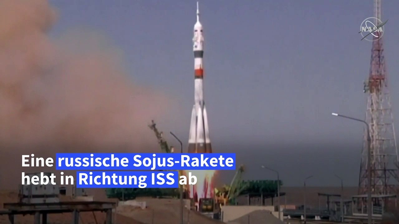 Sojusflug zur ISS 60 Jahre nach Gagarins Weltraumpremiere