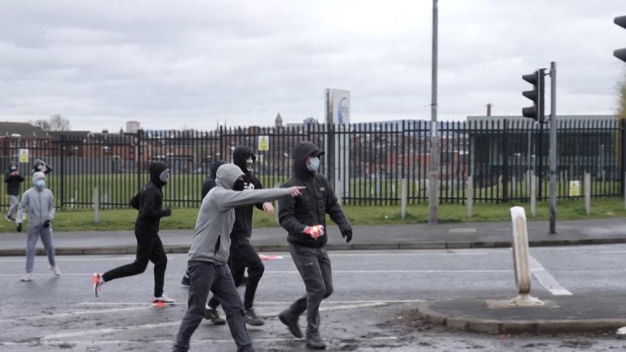 Erneute Unruhen in Belfast