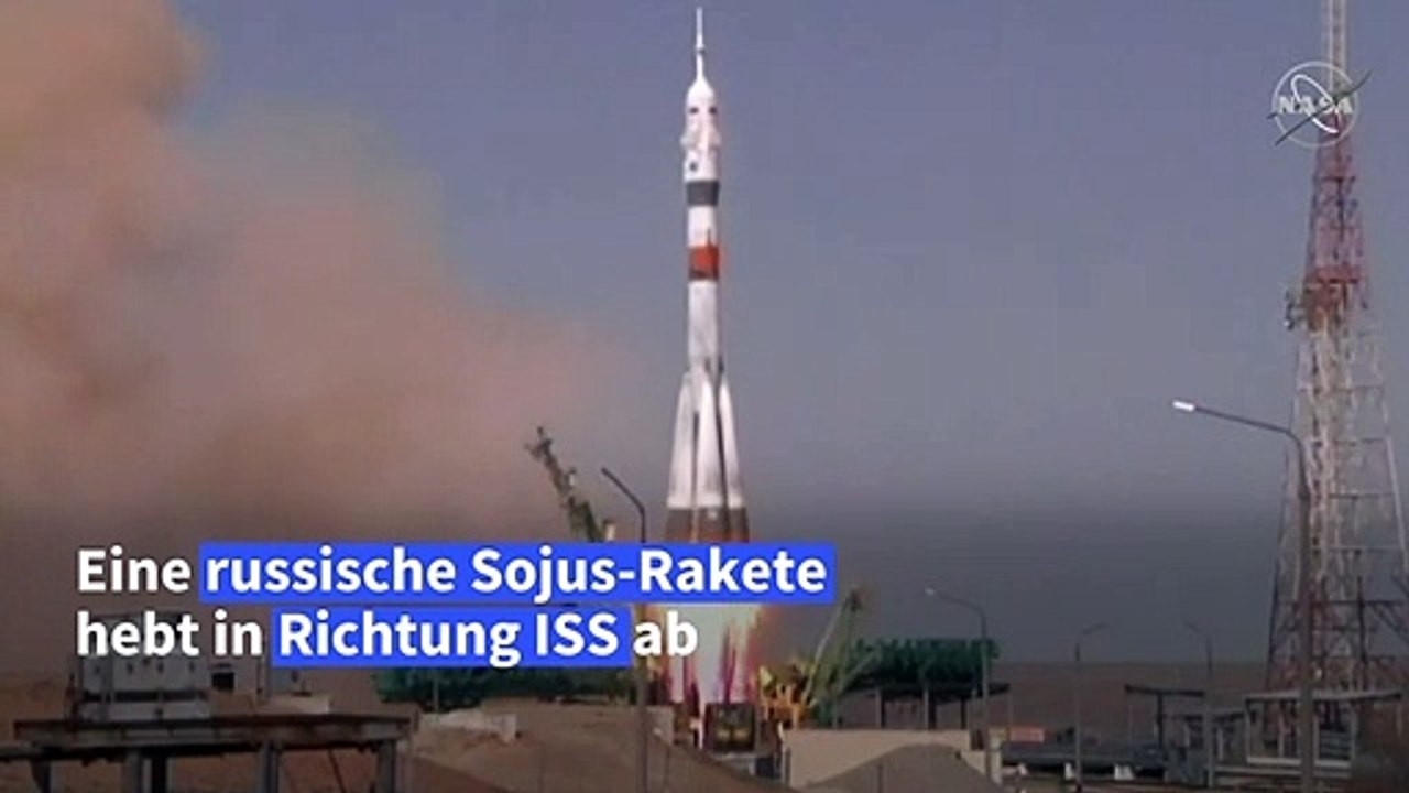 Sojusflug zur ISS 60 Jahre nach Gagarins Weltraumpremiere