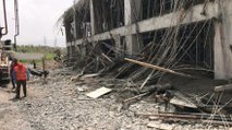 Şırnak’ta terminal inşaatında iskele çöktü: 4 yaralı