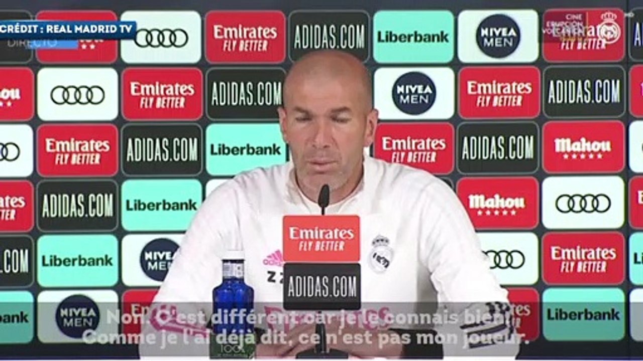 Zinedine Zidane botte encore en touche pour Mbappé